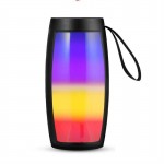 1202 Portable Wireless RGB Colorful Luminous Bluetooth Speaker Lightweight Card Fm Speaker Music Player With Lanyard